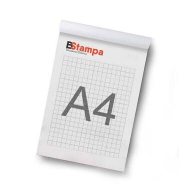 Blocchi per Appunti A4 da 50 fogli cad.