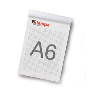 Blocchi per Appunti A6 da 50 fogli cad.
