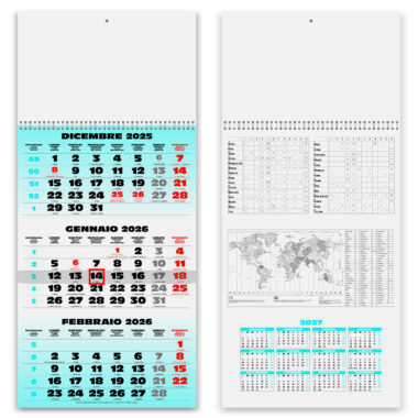 Calendari personalizzati da parete Spiral - PA508