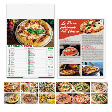 Calendari personalizzati da parete Pizza - PA136