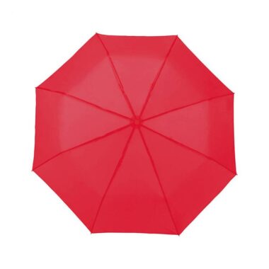 Mini Ombrello Manuale Rosso con Fodero - Colorain