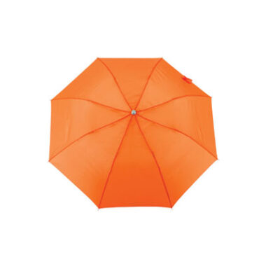 Mini Ombrello Automatico Arancio con Fodero - Pocket