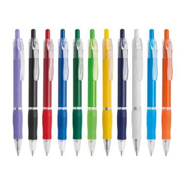 Penna pubblicitaria MARY modello PD384 disponibile in tutti i colori: arancione, azzurro, bianco, blu, giallo, nero, royal, rosso, verde, verde lime