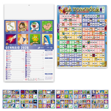 Calendari personalizzati da parete Cabala - PA114