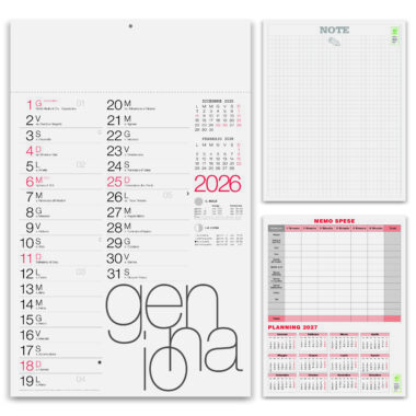 Calendari personalizzati da parete Moderno - PA615