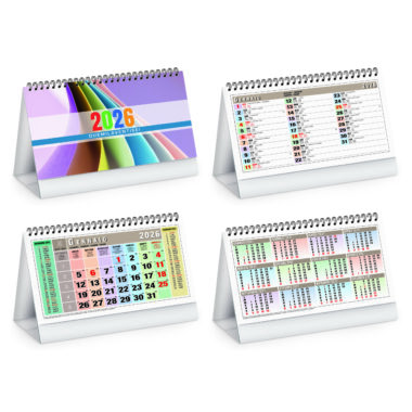 Calendari personalizzati da scrivania Square table - PA730