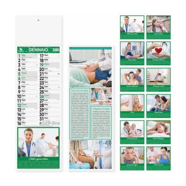 Calendario da parete Farmacia Illustrato