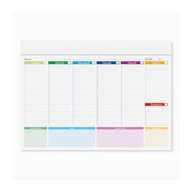 mi niplanning multicolor