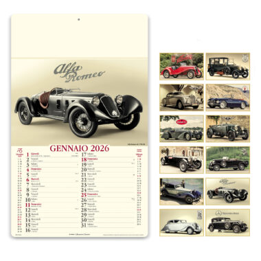 Calendari personalizzati da parete avorio Melle Miglia- PA023