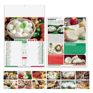 Calendari personalizzati da parete Prodotti Tipici - PA140