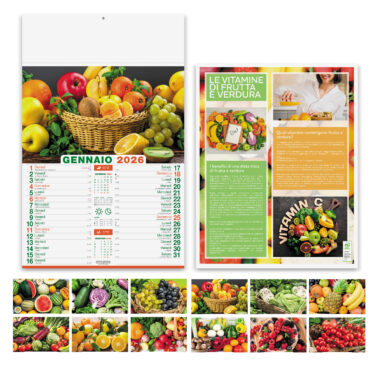 Calendari personalizzati da parete Frutta e verdura - PA146