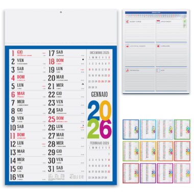 Calendari personalizzati da parete Swedish - PA614