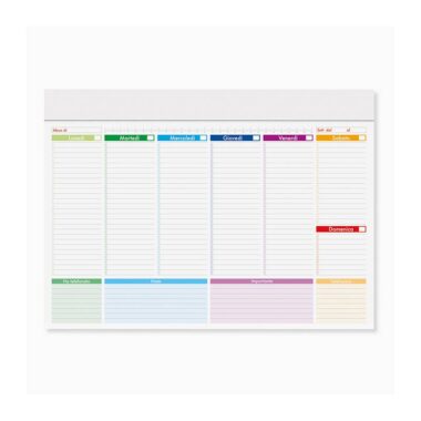 planning multicolor