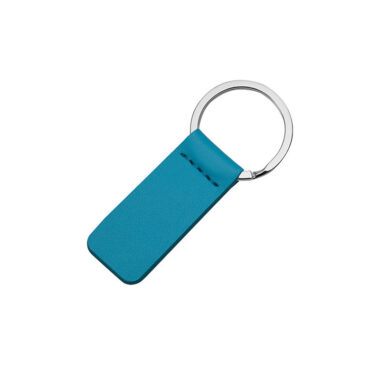 portachiavi ad anello piatto - Joia - PE002 AZZURRO