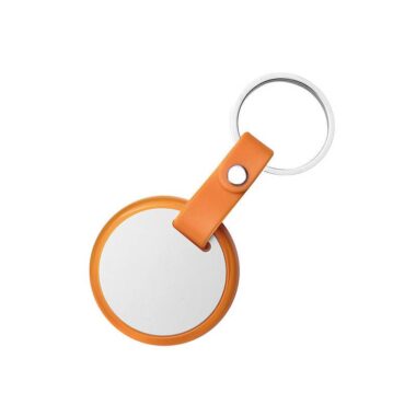 ARANCIO portachiavi ad anello piatto - Memphis - PE034