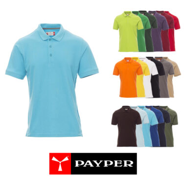 Polo Personalizzata Uomo Payper Modello Venice | 100% Cotone