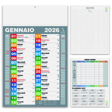 Calendari personalizzati da parete Block- PA420