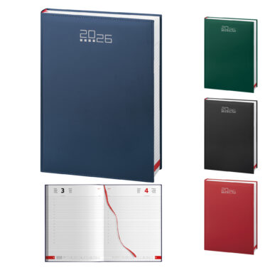 Agenda giornaliera 17x24cm - 404 pagine - PB510