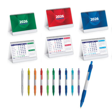 Kit Penne personalizzate e calendari personalizzati