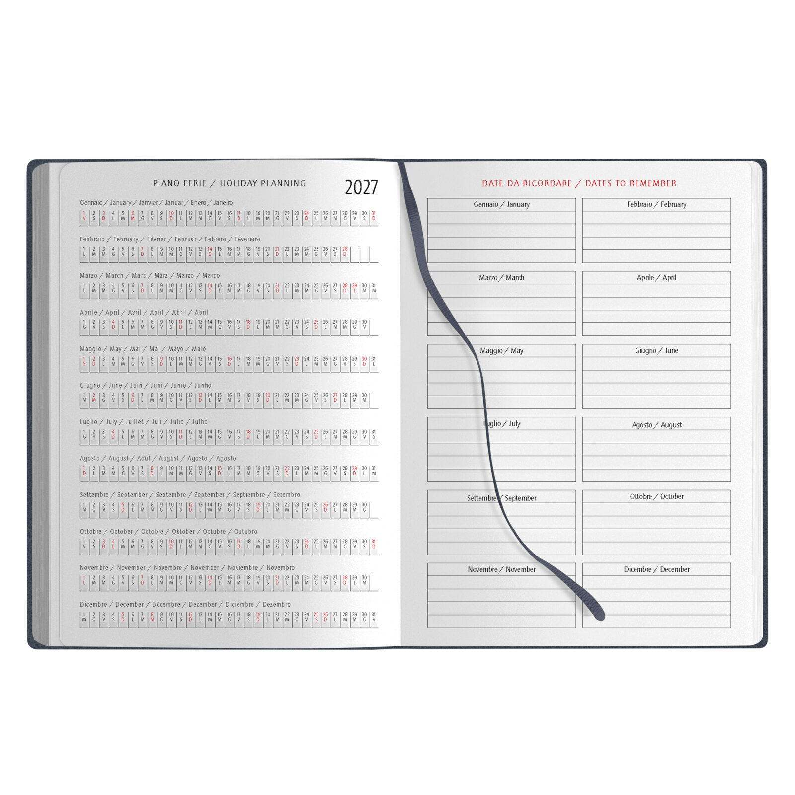 Agenda giornaliera personalizzata PB283 - 15×21 cm - immagine 4