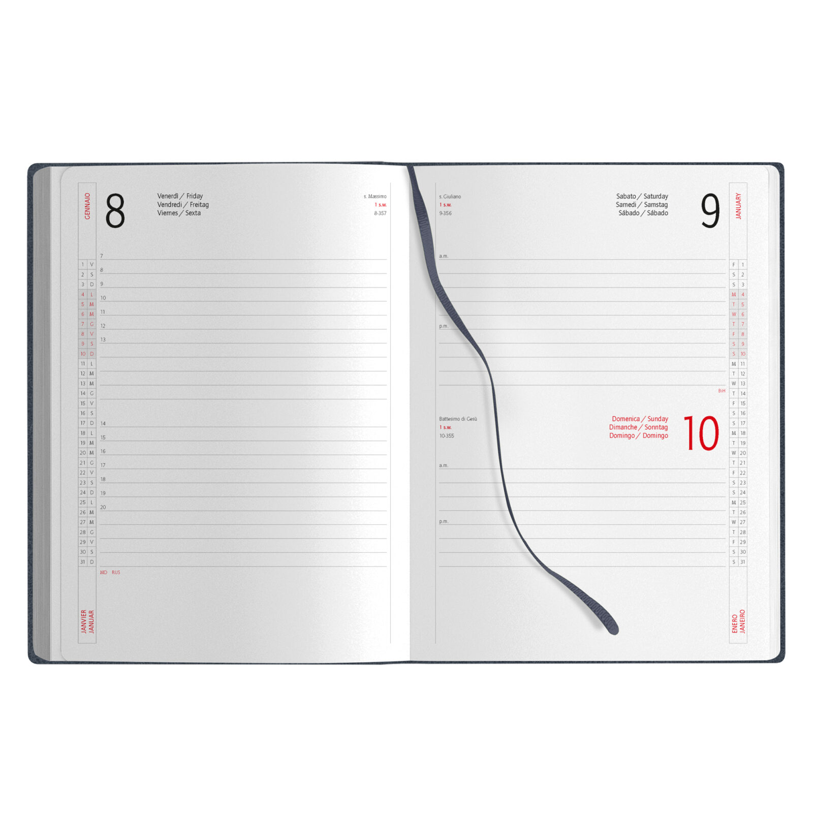 Agenda giornaliera personalizzata PB283 - 15×21 cm - immagine 3